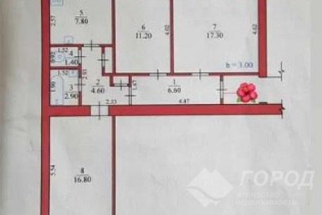 Продам 3-х кімнатну квартиру, Центр, Университет метро, Код: 807222/1