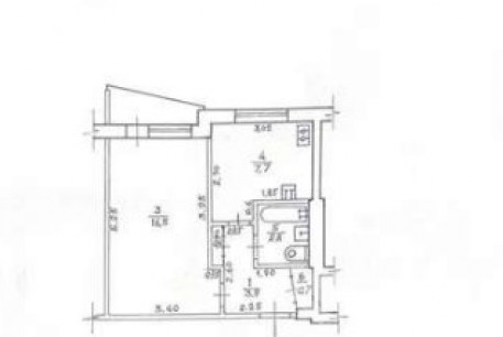 Продам 1-кімнатну квартиру, Салтовка, Код: 807369/1