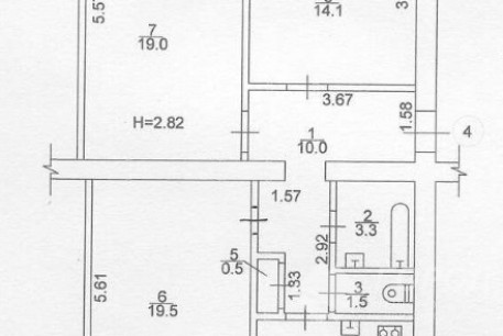Продам 3-х кімнатну квартиру, Центр, Код: 807418/1