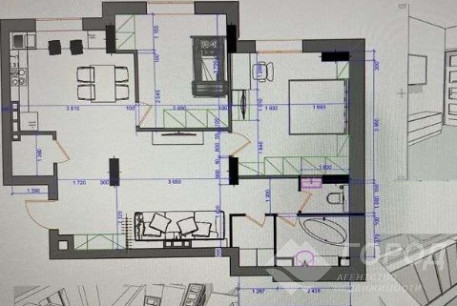 Продам 2-х кімнатну квартиру в новобудові, Новые дома, Маршала Жукова метро (Дворец спорта), Код: 807428/1