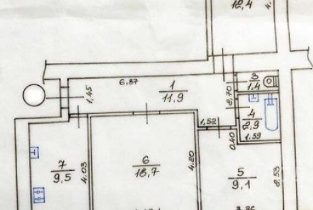 Продам 3-х кімнатну квартиру, Аэропорт, Код: 807561/1