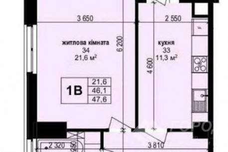 Продам 1-кімнатну квартиру в новобудові, Гагарина проспект, Защитников Украины метро (Площадь Восстания), Код: 807661/5