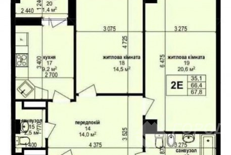 Продам 2-х кімнатну квартиру в новобудові, Гагарина проспект, Защитников Украины метро (Площадь Восстания), Код: 807661/6