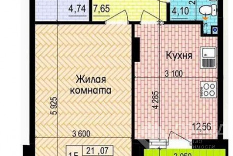 Продам 1-кімнатну квартиру в новобудові, Новые дома, Маршала Жукова метро (Дворец спорта), Код: 807661/7