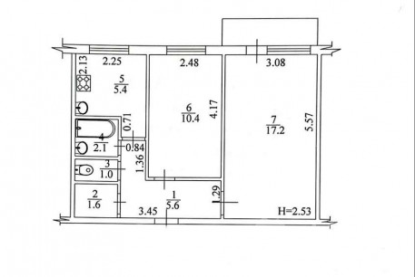 Продам 2-х кімнатну квартиру, Новые дома, Маршала Жукова метро (Дворец спорта), Код: 807800/7
