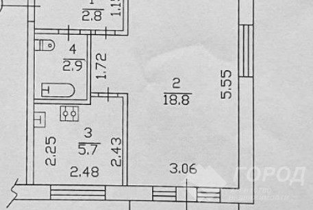 Продам 1-кімнатну квартиру, ХТЗ, Код: 807800/8