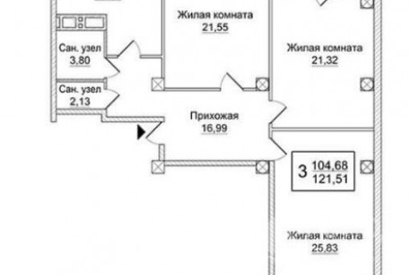 Продам 3-х кімнатну квартиру в новобудові, Салтовка, Академика Барабашова метро, Код: 807898/1