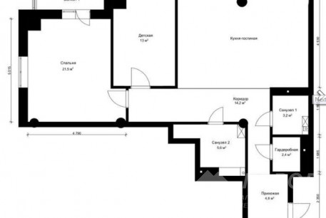 Продам 3-х кімнатну квартиру, Алексеевка, Алексеевская метро, Код: 808341/1