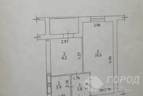 Продам 1-кімнатну квартиру в новобудові, Журавлевка, ЖК Гидропарк, Код: 808618/1