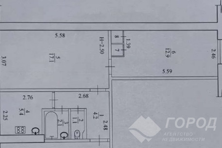 Продам 2-х кімнатну квартиру, Новые дома, Код: 808736/1