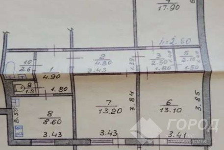 Продам 3-х кімнатну квартиру, Песочин, Мобиль, Код: 808772/2
