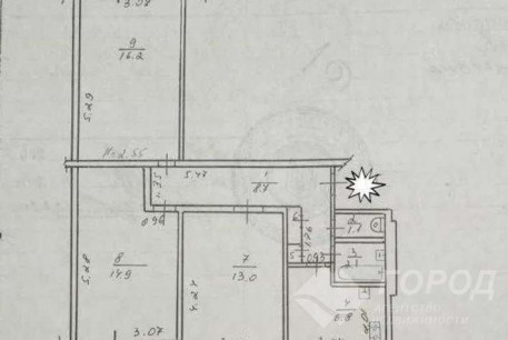 Продам 3-х кімнатну квартиру, Алексеевка, Победа метро, Код: 809080/2