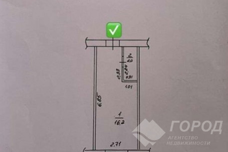 Продам гостинку, Салтовка, Академика Павлова метро, Код: 809210/1