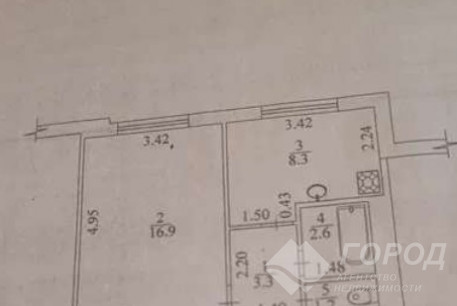 Продам 1-кімнатну квартиру, ХТЗ, Код: 809360/1