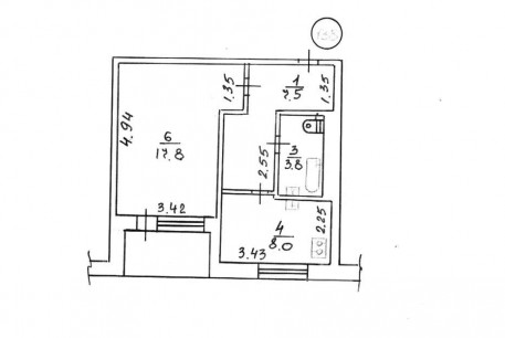 Сдам 1-кімнатну квартиру, Павлово поле, Код: 809538/2