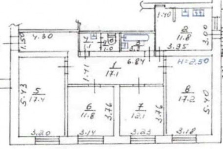 Продам 4-х кімнатну квартиру, Павлово поле, 23 Августа метро, Код: 809634/1