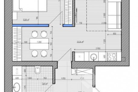 Продам 1-кімнатну квартиру в новобудові, Центр, Код: 810239/1
