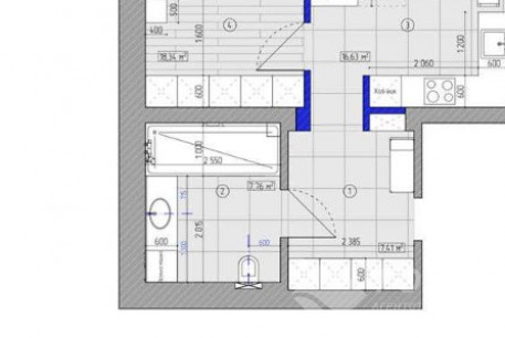 Продам 1-кімнатну квартиру в новобудові, Центр, Код: 810239/1