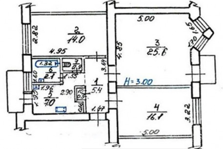 Продам 3-х кімнатну квартиру, Центр, Код: 811354/35