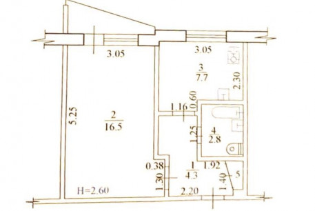 Продам 1-кімнатну квартиру, Салтовка, Код: 811354/50