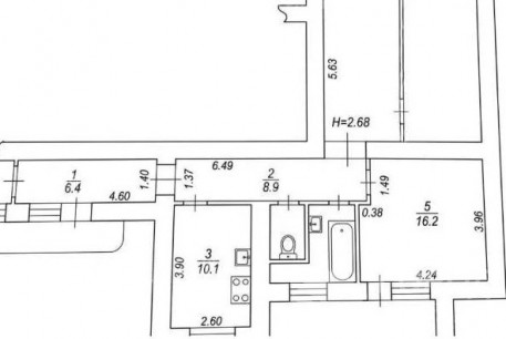 Продам 3-х кімнатну квартиру, Салтовка, Код: 811354/61