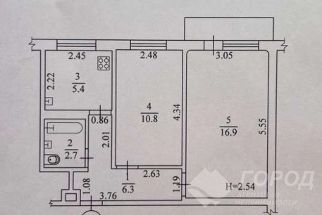 Продам 2-х кімнатну квартиру, Новые дома, Код: 811604/2