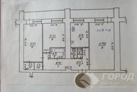 Продам 3-х кімнатну квартиру, Гагарина проспект, Код: 811688/1