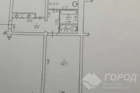 Продам 2-х кімнатну квартиру, Рогань, Код: 811782/1
