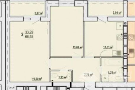 Продам 2-х кімнатну квартиру в новобудові, Журавлевка, Код: 811833/1