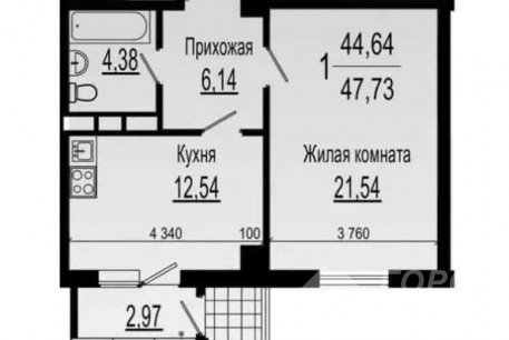 Продам 1-кімнатну квартиру в новобудові, Сосновая Горка, Научная метро, Код: 811966/1