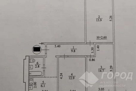 Продам 3-х кімнатну квартиру, Салтовка, 626 м/р, Код: 811995/1