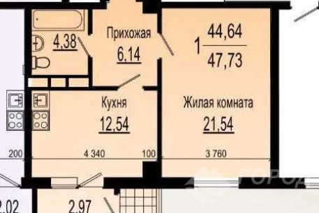 Продам 1-кімнатну квартиру в новобудові, Сосновая Горка, Павловка, Код: 812039/2