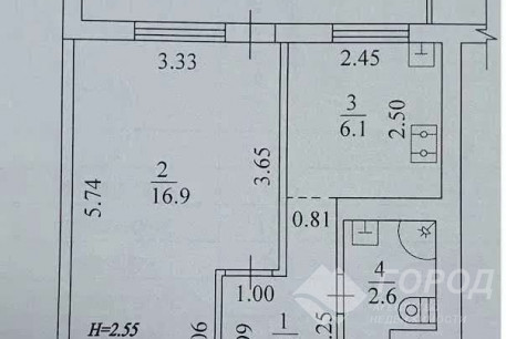 Продам 1-кімнатну квартиру, Салтовка, Код: 812647/1