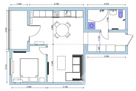 Продам 2-х кімнатну квартиру в новобудові, Алексеевка, Победа метро, Код: 812723/4
