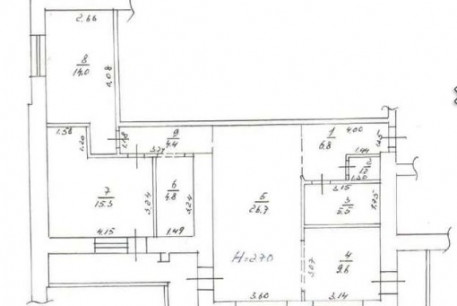 Продам 3-х кімнатну квартиру, Новые дома, Маршала Жукова метро (Дворец спорта), Код: 812865/1