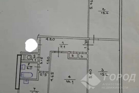 Продам 3-х кімнатну квартиру, Салтовка, 624 м/р, Код: 812976/1