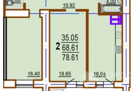 Продам 2-х кімнатну квартиру в новобудові, Павлово поле, 23 Августа метро, Код: 813092/1