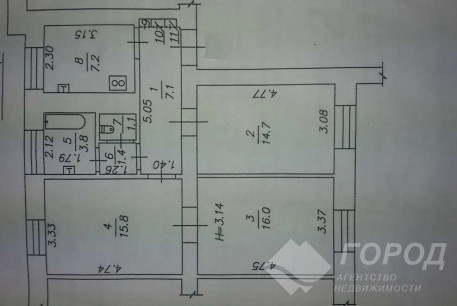 Продам 3-х кімнатну квартиру, Центральный рынок, Южный вокзал метро, Код: 813182/1