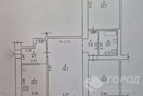 Продам 3-х кімнатну квартиру, Жуковского, Код: 813782/2