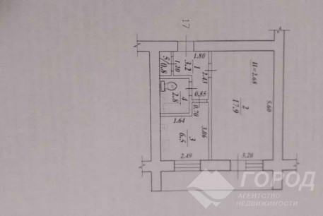 Продам 1-кімнатну квартиру, Одесская, Код: 814035/1