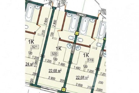 Продам 1-кімнатну квартиру в новобудові, Центр, Архитектора Бекетова метро, Код: 814116/1