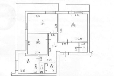 Продам 3-х кімнатну квартиру, Бавария, Код: 814189/2