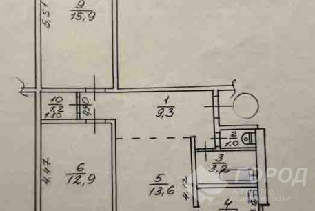 Продам 3-х кімнатну квартиру, Алексеевка, Остановка Солнечная, Код: 814357/1