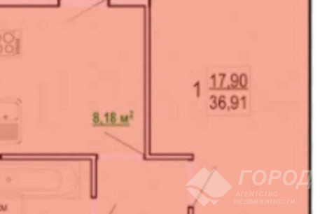 Продам 1-кімнатну квартиру в новобудові, Журавлевка, Код: 814396/1