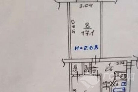 Продам 2-х кімнатну квартиру, Рогань, Восточный, Код: 814490/1