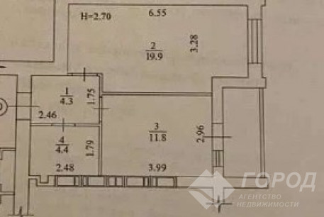 Продам 1-кімнатну квартиру в новобудові, ХТЗ, Пролетарская метро (Индустриальная), Код: 814566/1