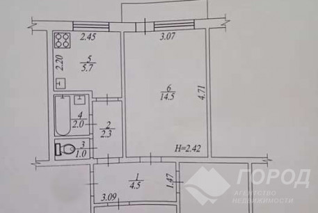 Продам 3-х кімнатну квартиру, ХТЗ, Код: 814611/2