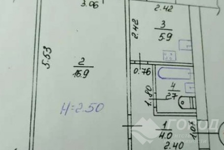 Продам 1-кімнатну квартиру, Журавлевка, Код: 814709/2