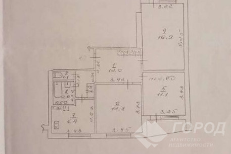 Продам 3-х кімнатну квартиру, ХТЗ, Пролетарская метро (Индустриальная), Код: 815112/1