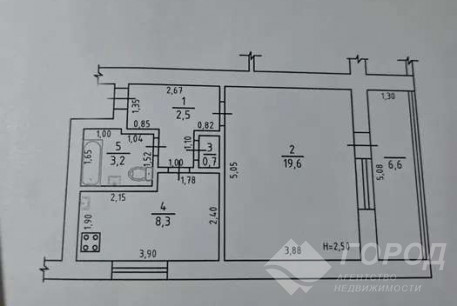Продам 1-кімнатну квартиру, Дергачевский р-н, Пересечное (Дергачевский р-н), Код: 815338/1